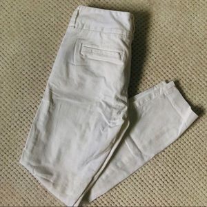White jcrew pants. EUC.